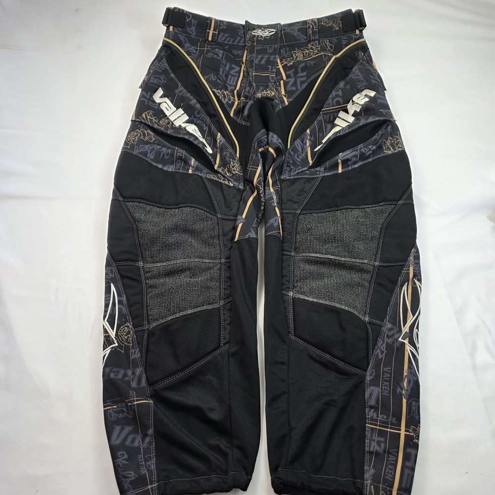 Valken Redemption Paintball Pants Adult XL Black Padded Tactical Gear Outdoor